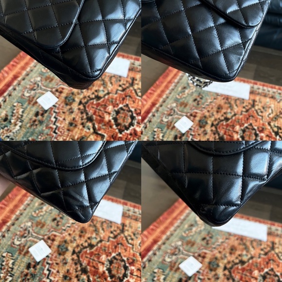 Chanel Classic Jumbo Black Single Flap Bag - Picture 7 of 10